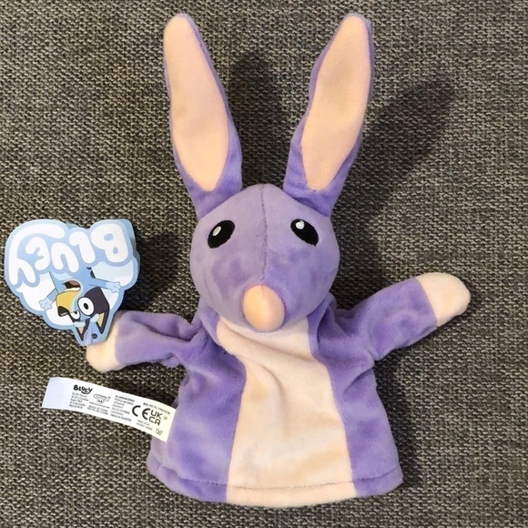 Moose Bluey S8 Plush Single Pk Bob Bilby Hand Puppet - Picture 7 of 9